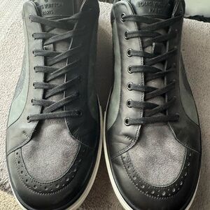 Louis Vuitton rare Men's Black and gray Sneakers size 15